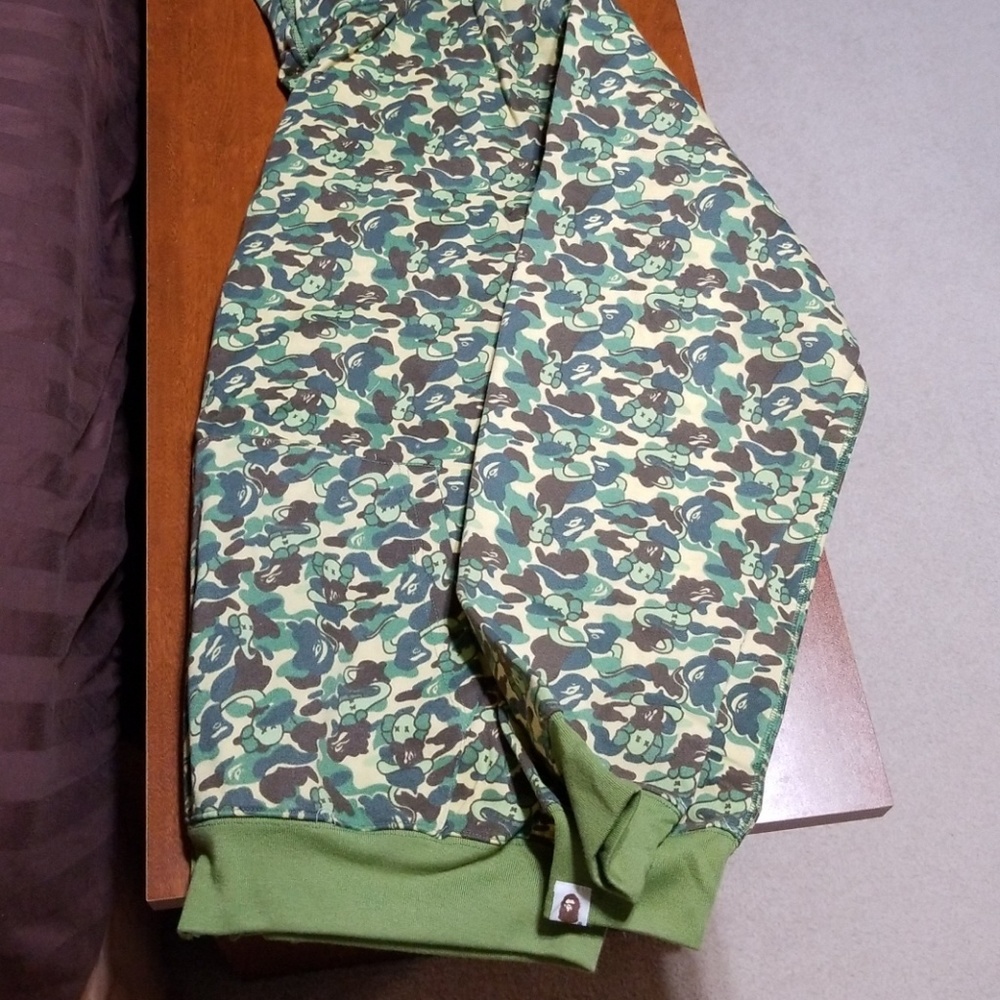 Mens Bape Bathing APE Full Zip Hoodie